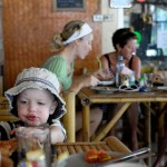 Frukost på svenska caféet i Koh Lanta