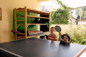 Första dagen på barnklubben