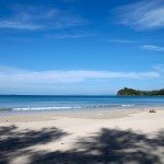 Inte direkt fullbelagt, Pillan är den lilla turkosa fläcken till höger.