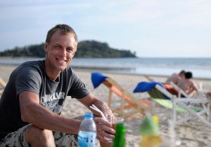 Martin softar med Cuba Libre