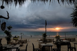 Utsikt från restaurangen