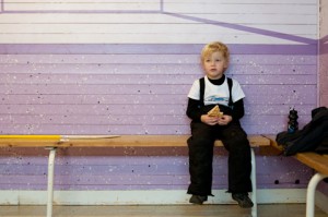 Macka före fotbollen